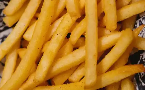 Pommes frites: kartof fri